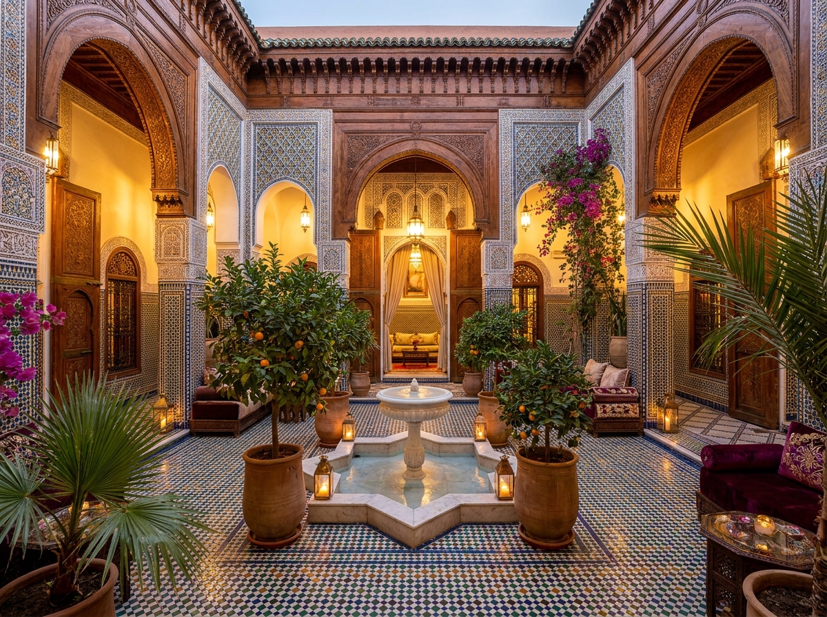 Riads et palais