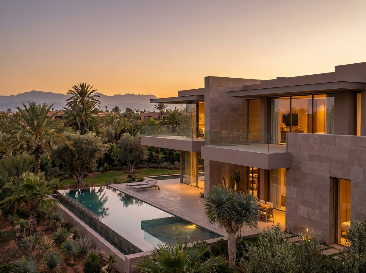 Villa familiale avec grand jardin, Targa